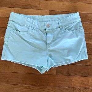 Mint Green/Light Aqua Shorts